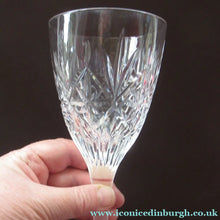 Load image into Gallery viewer, Vintage Edinburgh Crystal SINGLE SPARE Large White Wine Glass
