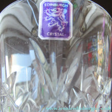 Load image into Gallery viewer, Boxed Set of Six Edinburgh Crystal Goblets. 1980s Lomond Pattern
