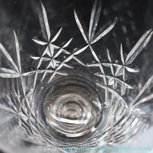 Load image into Gallery viewer, Edinburgh Crystal. Six Claret Wine Glasses. Lomond Pattern (Square Bowl). 6 1/8 inches Boxed - VINTAGE CRYSTAL GLASSES
