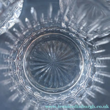 Load image into Gallery viewer, SIX LARGE: Vintage GLENEAGLES Edinburgh Crystal Double Old Fashioned Tumblers. Height: 3 5/48 inches (12 oz)
