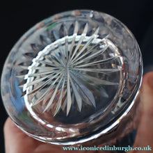Load image into Gallery viewer, SIX LARGE: Vintage GLENEAGLES Edinburgh Crystal Double Old Fashioned Tumblers. Height: 3 5/48 inches (12 oz)
