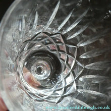 Load image into Gallery viewer, EDINBURGH CRYSTAL. Set of SIX Matching Sherry or Liqueur Glasses. Appin Pattern

