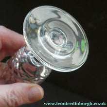 Load image into Gallery viewer, EDINBURGH CRYSTAL. Set of SIX Matching Sherry or Liqueur Glasses. Appin Pattern
