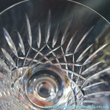 Load image into Gallery viewer, EDINBURGH CRYSTAL. Set of SIX Matching WATER Glasses. Appin Pattern. 5 inches
