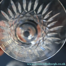 Load image into Gallery viewer, EDINBURGH CRYSTAL. Set of SIX Matching WATER Glasses. Appin Pattern. 5 inches
