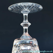 Load image into Gallery viewer, PAIR of Vintage 1960s Edinburgh Port or Sherry Glasses. STAR OF EDINBURGH Pattern. 5 inches
