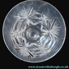 Load image into Gallery viewer, PAIR of Vintage 1960s Edinburgh Port or Sherry Glasses. STAR OF EDINBURGH Pattern. 5 inches
