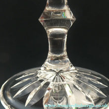 Load image into Gallery viewer, Vintage SET of SIX Edinburgh Crystal Goblets. LOMOND PATTERN (Square Bowl). 5 1/2 inches
