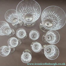 Load image into Gallery viewer, Job Lot of Edinburgh Crystal Vintage Appin Pattern Signed
