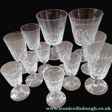Load image into Gallery viewer, Job Lot of Edinburgh Crystal Vintage Appin Pattern Signed
