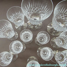 Load image into Gallery viewer, Job Lot of Edinburgh Crystal Vintage Appin Pattern Signed
