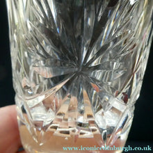 Load image into Gallery viewer, 5 1/8 inches. Star of Edinburgh Crystal Glasses for Claret or Small White Wine. Only 3
