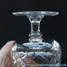 Load image into Gallery viewer, EDINBURGH CRYSTAL. THREE Large Brandy Glasses. Appin Pattern. 4 1/2 inches

