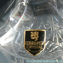 Load image into Gallery viewer, EDINBURGH CRYSTAL. Vintage 1980s Mallet Shape Whisky Decanter STAR OF EDINBURGH Pattern
