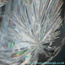 Load image into Gallery viewer, EDINBURGH CRYSTAL. Vintage 1980s Ship's Decanter STAR OF EDINBURGH Pattern. 10 inches
