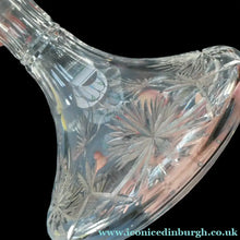 Load image into Gallery viewer, EDINBURGH CRYSTAL. Vintage 1980s Ship's Decanter STAR OF EDINBURGH Pattern. 10 inches
