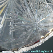 Load image into Gallery viewer, EDINBURGH CRYSTAL. Vintage 1980s Ship's Decanter STAR OF EDINBURGH Pattern. 10 inches
