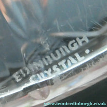 Load image into Gallery viewer, EDINBURGH CRYSTAL. Vintage 1980s Ship's Decanter STAR OF EDINBURGH Pattern. 10 inches
