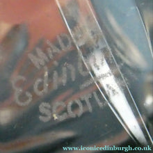 Load image into Gallery viewer, EDINBURGH CRYSTAL. Vintage 1980s Ship's Decanter STAR OF EDINBURGH Pattern. 11 inches
