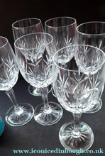 Load image into Gallery viewer, EDINBURGH CRYSTAL. White Wine Glass. SINGLE Glass. 7 inches in height - Scottish Glass
