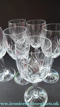 Load image into Gallery viewer, EDINBURGH CRYSTAL. White Wine Glass. SINGLE Glass. 7 inches in height - Scottish Glass
