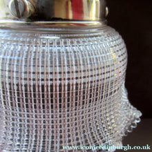 Load image into Gallery viewer, Antique Glass Holophane Glass Hanging Light Shade
