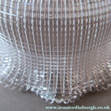 Load image into Gallery viewer, Antique Glass Holophane Glass Hanging Light Shade

