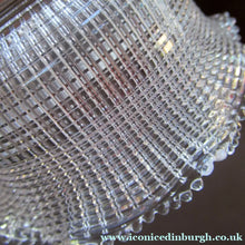 Load image into Gallery viewer, Antique Glass Holophane Glass Hanging Light Shade
