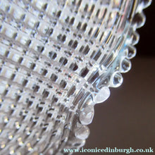 Load image into Gallery viewer, Antique Glass Holophane Glass Hanging Light Shade
