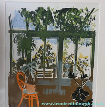 Load image into Gallery viewer, Edwin La Dell (1914 - 1970). 1960s Limited Edition Colour Lithograph: "Conservatory, Centaurea Americana". Signed in pencil
