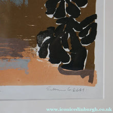 Load image into Gallery viewer, Edwin La Dell (1914 - 1970). 1960s Limited Edition Colour Lithograph: "Conservatory, Centaurea Americana". Signed in pencil
