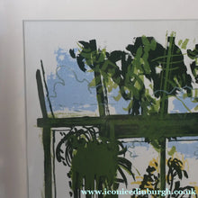 Load image into Gallery viewer, Edwin La Dell (1914 - 1970). 1960s Limited Edition Colour Lithograph: "Conservatory, Centaurea Americana". Signed in pencil
