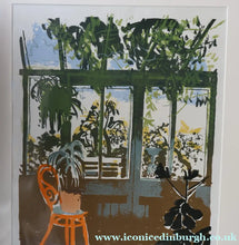 Load image into Gallery viewer, Edwin La Dell (1914 - 1970). 1960s Limited Edition Colour Lithograph: "Conservatory, Centaurea Americana". Signed in pencil
