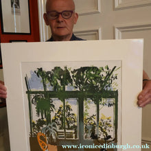 Load image into Gallery viewer, Edwin La Dell (1914 - 1970). 1960s Limited Edition Colour Lithograph: "Conservatory, Centaurea Americana". Signed in pencil
