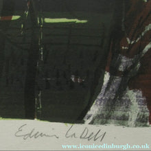 Load image into Gallery viewer, Edwin La Dell Colour Lithograph Fettes College  Edinburgh Pencil Signed
