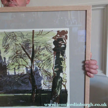 Load image into Gallery viewer, Edwin La Dell (1914 - 1970). 1960s Limited Edition Colour Lithograph: FETTES COLLEGE EDINBURGH. Signed in pencil
