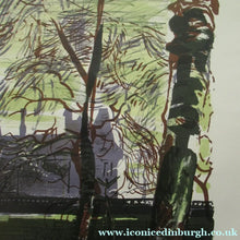 Load image into Gallery viewer, Edwin La Dell Colour Lithograph Fettes College  Edinburgh Pencil Signed
