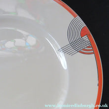 Load image into Gallery viewer, Royal Doulton 1930s Orange Tango Dessert Plates 9 1/2 inches
