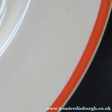 Load image into Gallery viewer, Royal Doulton 1930s Orange Tango Dessert Plates 9 1/2 inches
