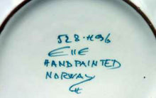 Load image into Gallery viewer, Attractive Vintage 1950s / 60s NORWEGIAN Hand Made Plate. Elle Pottery
