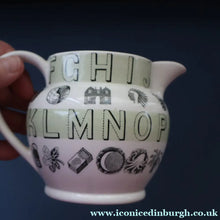 Load image into Gallery viewer, ERIC RAVILIOUS. Rare 1930s Original Wedgwood Small Scale ALPHABET JUG.
