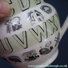 Load image into Gallery viewer, ERIC RAVILIOUS. Rare 1930s Original Wedgwood Small Scale ALPHABET JUG.
