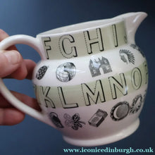 Load image into Gallery viewer, ERIC RAVILIOUS. Rare 1930s Original Wedgwood Small Scale ALPHABET JUG.
