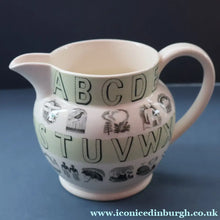 Load image into Gallery viewer, ERIC RAVILIOUS. Rare 1930s Original Wedgwood Small Scale ALPHABET JUG.
