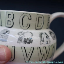 Load image into Gallery viewer, ERIC RAVILIOUS. Rare 1930s Original Wedgwood Small Scale ALPHABET JUG.
