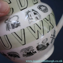 Load image into Gallery viewer, ERIC RAVILIOUS. Rare 1930s Original Wedgwood Small Scale ALPHABET JUG.

