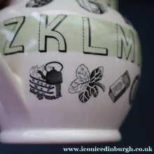 Load image into Gallery viewer, ERIC RAVILIOUS. Rare 1930s Original Wedgwood Small Scale ALPHABET JUG.
