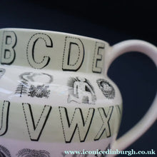 Load image into Gallery viewer, ERIC RAVILIOUS. Rare 1930s Original Wedgwood Small Scale ALPHABET JUG.
