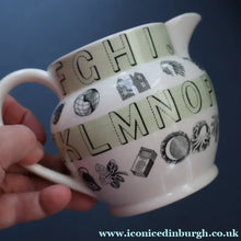 Load image into Gallery viewer, ERIC RAVILIOUS. Rare 1930s Original Wedgwood Small Scale ALPHABET JUG.
