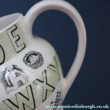 Load image into Gallery viewer, ERIC RAVILIOUS. Rare 1930s Original Wedgwood Small Scale ALPHABET JUG.
